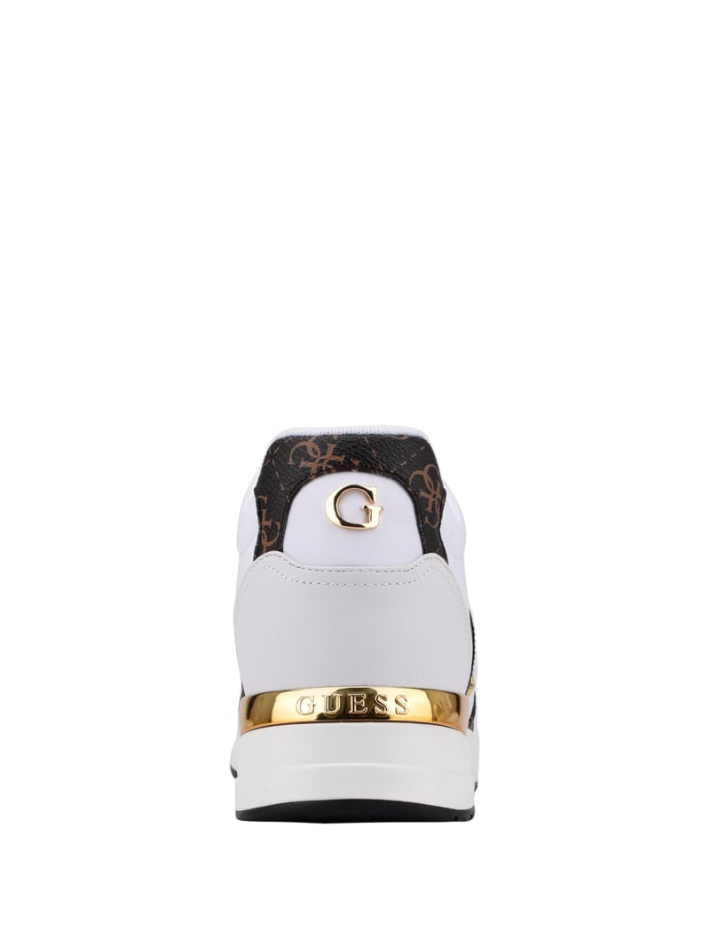 Guess Ravyn Logo Trim Sneakers. 5
