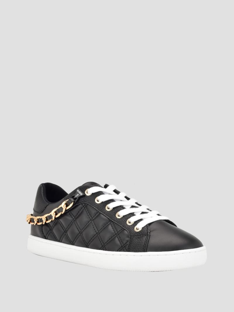 Reney Chain Quilted Sneakers | GUESS