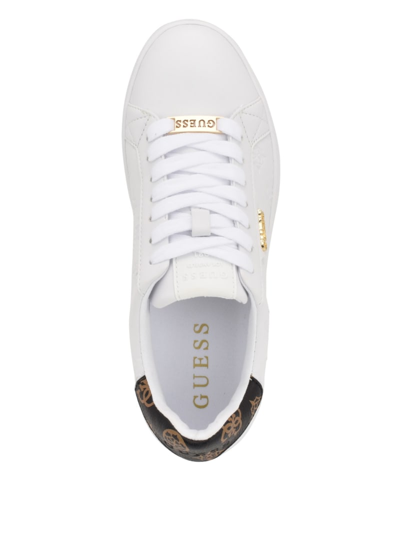 Renzy Debossed Logo Low-Top Sneakers