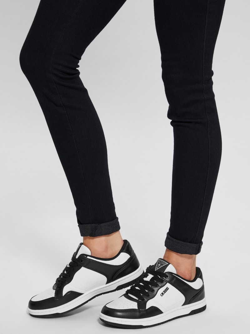 Guess black and white sneakers online