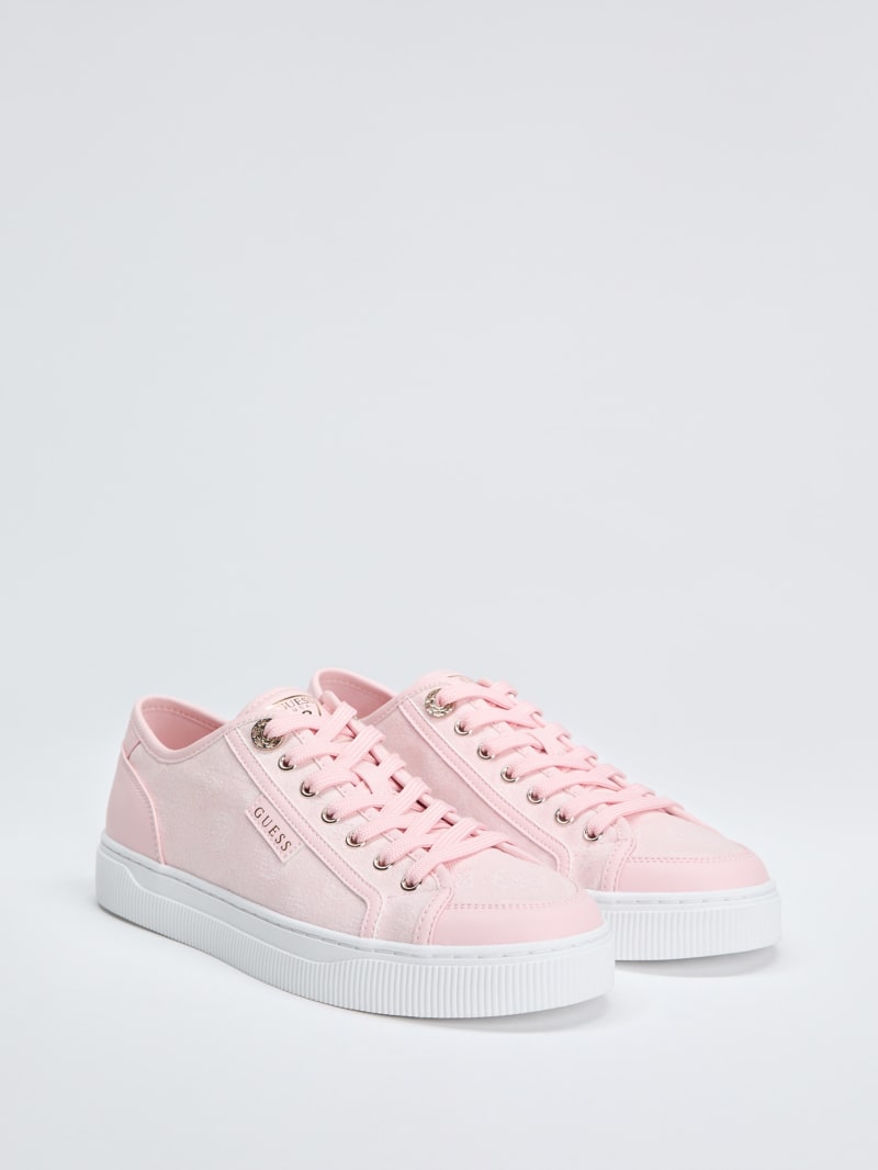 Sandie Faux Leather Sneakers · Guess
