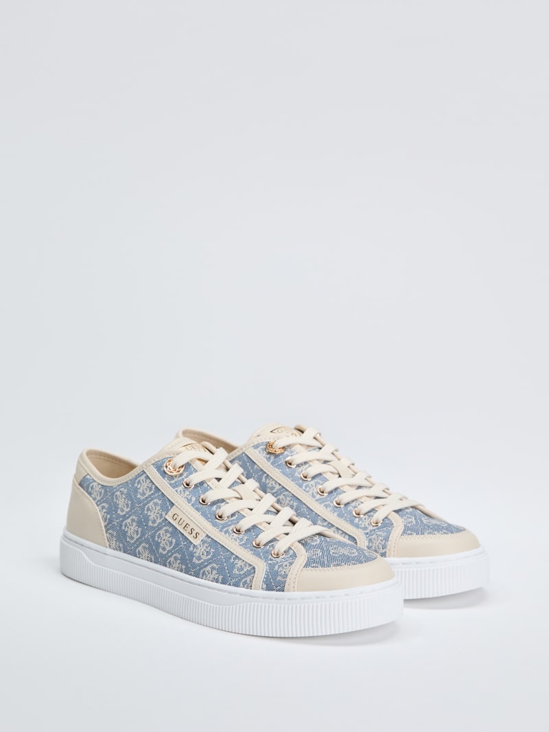 Sandie Faux Leather Sneakers · Guess
