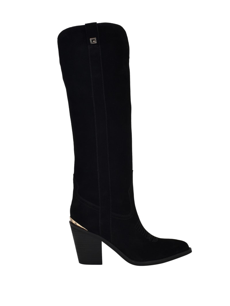 Sashan Suede Knee-High Boots