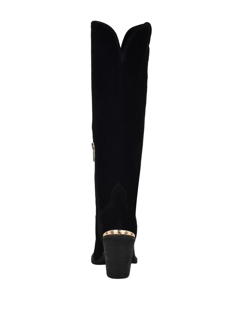 Sashan Suede Knee-High Boots