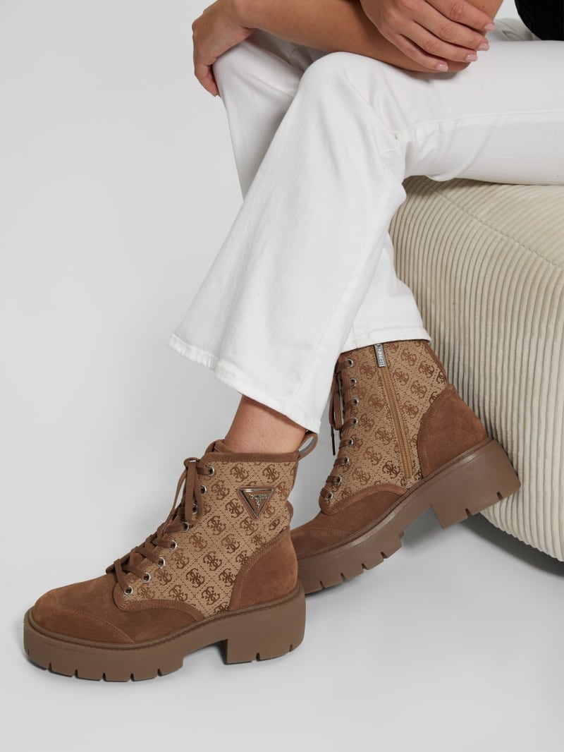 Quattro G Utility Boots GUESS Canada