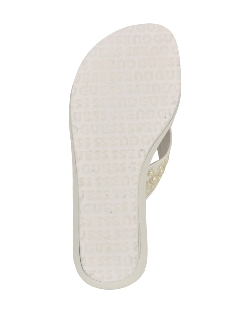 Silus Pearl Wedge Sandals | GUESS