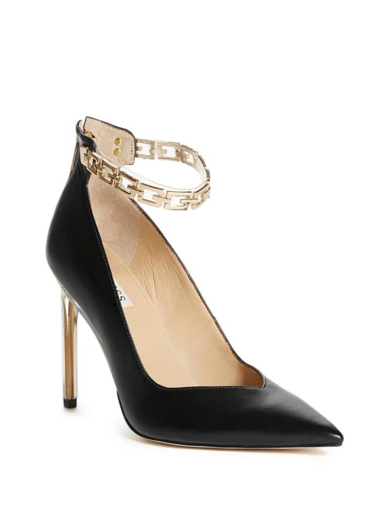 Dsw pumps with straps Clearance
