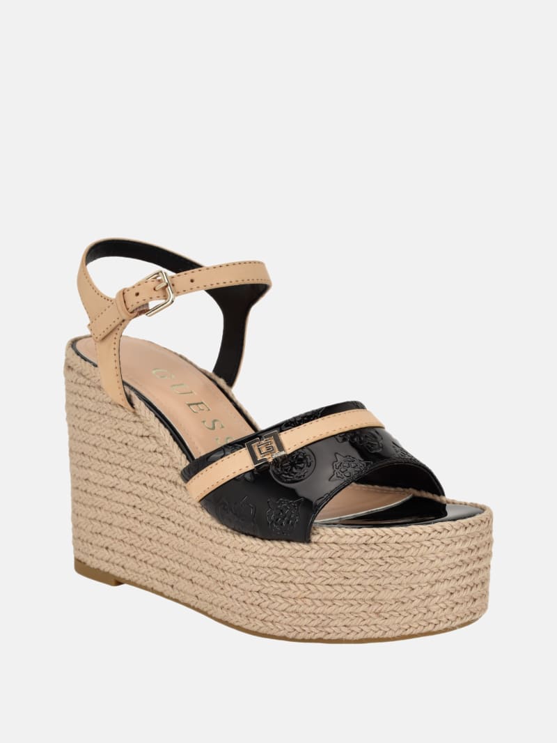 Taani Wedge Sandals · Guess