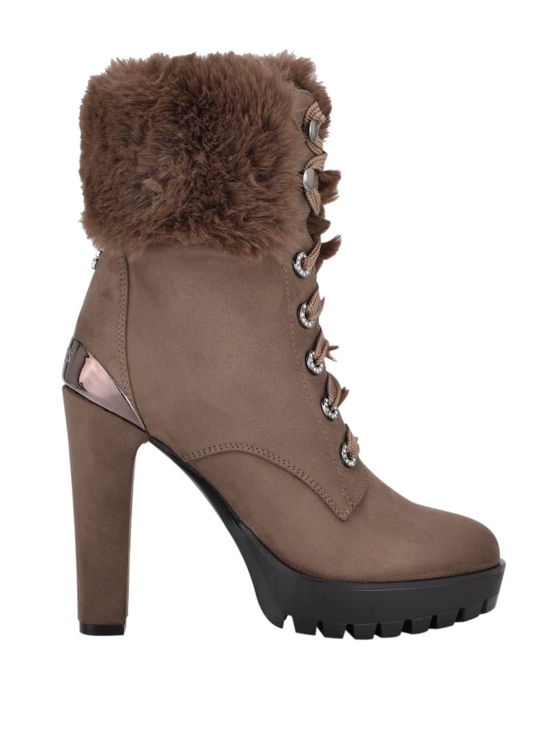 Guess Trisia Lug Sole Booties. 2