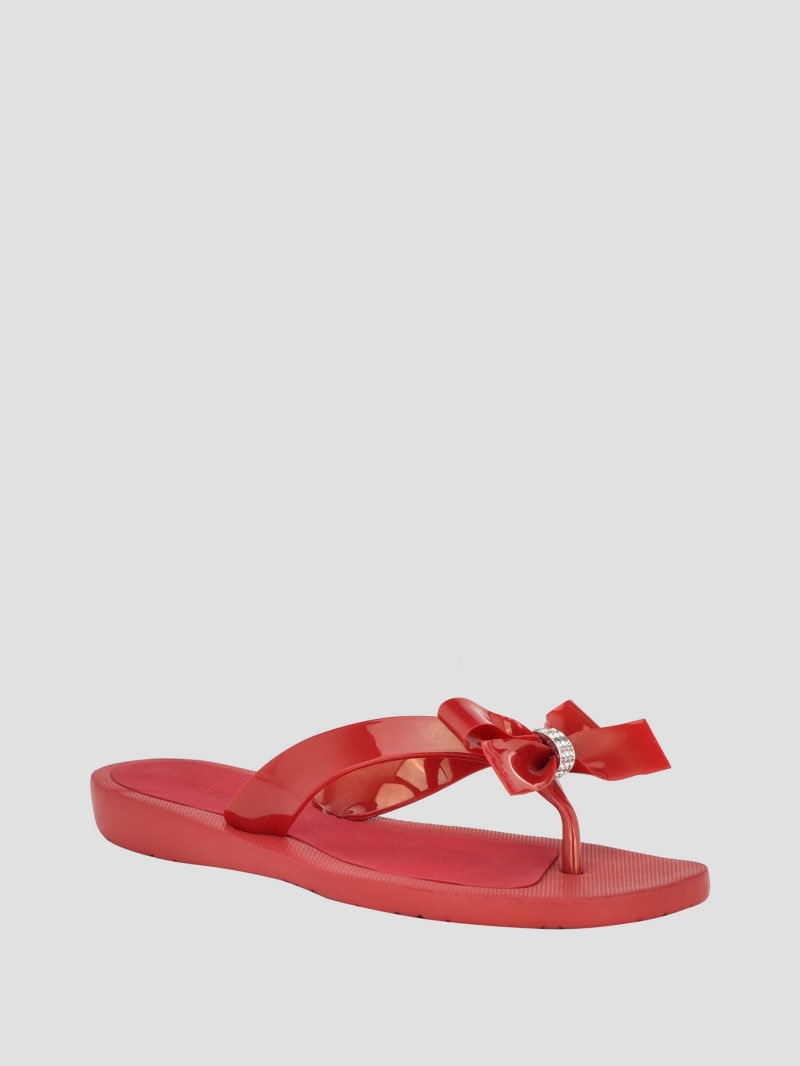 Guess sandals red 2025