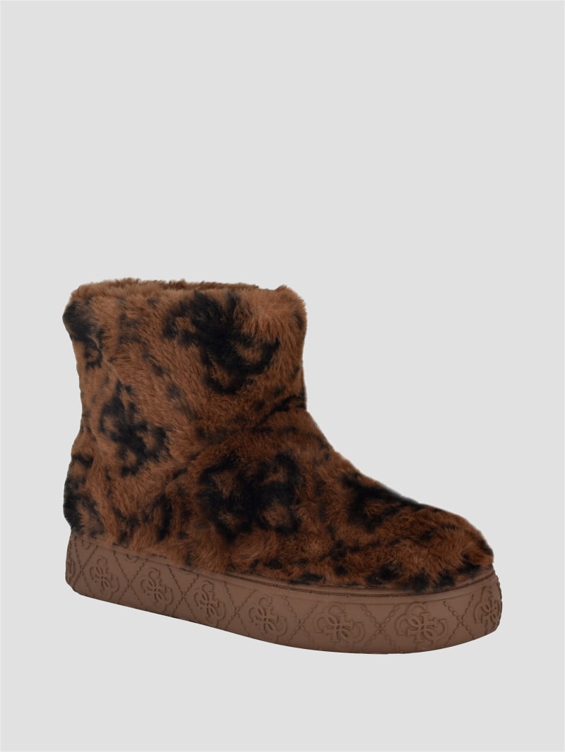 Guess faux fur boots clearance