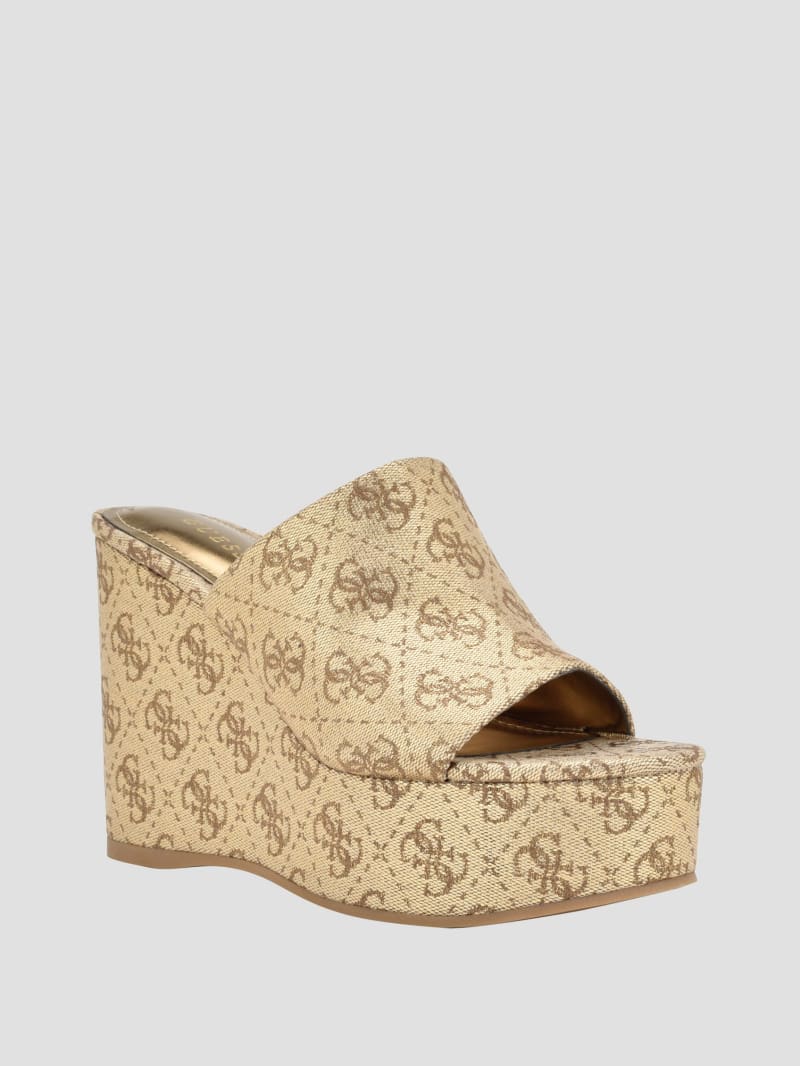 Guess eppie wedge sandal new arrivals