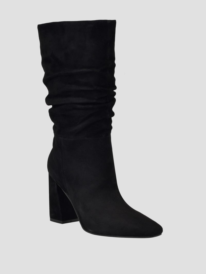 Yeppy Suede Slouch Booties | GUESS Canada