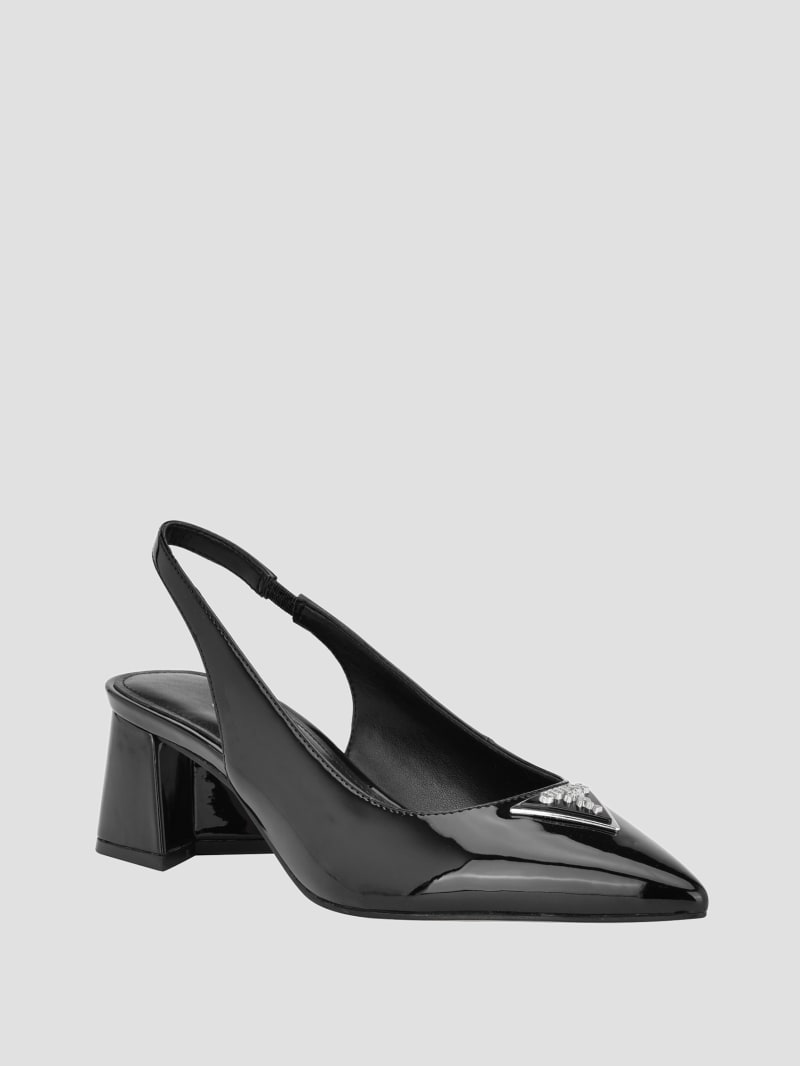 Zanda Slingback Block Heels | GUESS