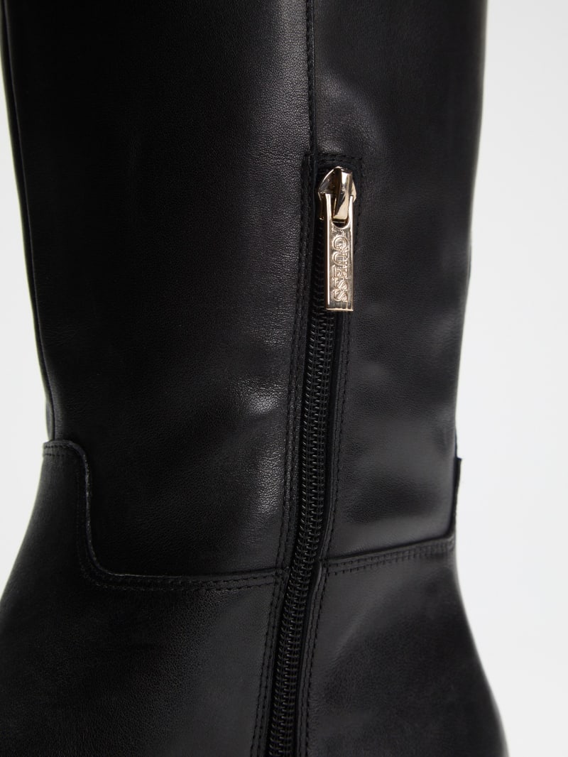 Zoro Leather Riding Boots