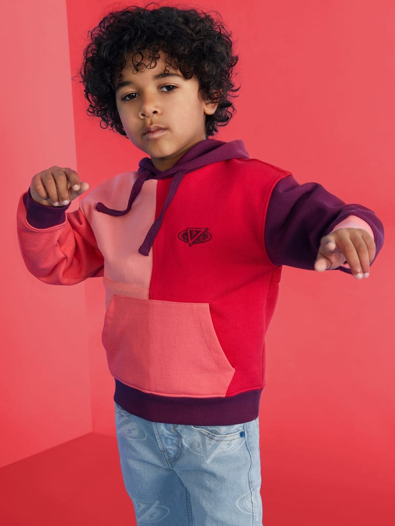 GUESS X J Balvin Kids Color-Blocked Hoodie (4-14) | GUESS