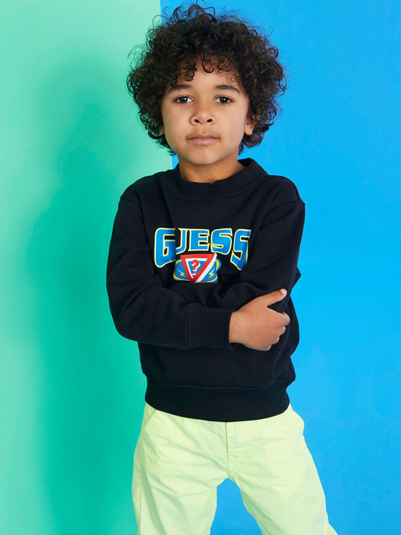 GUESS X J Balvin Kids Logo Pullover (4-14) | GUESS