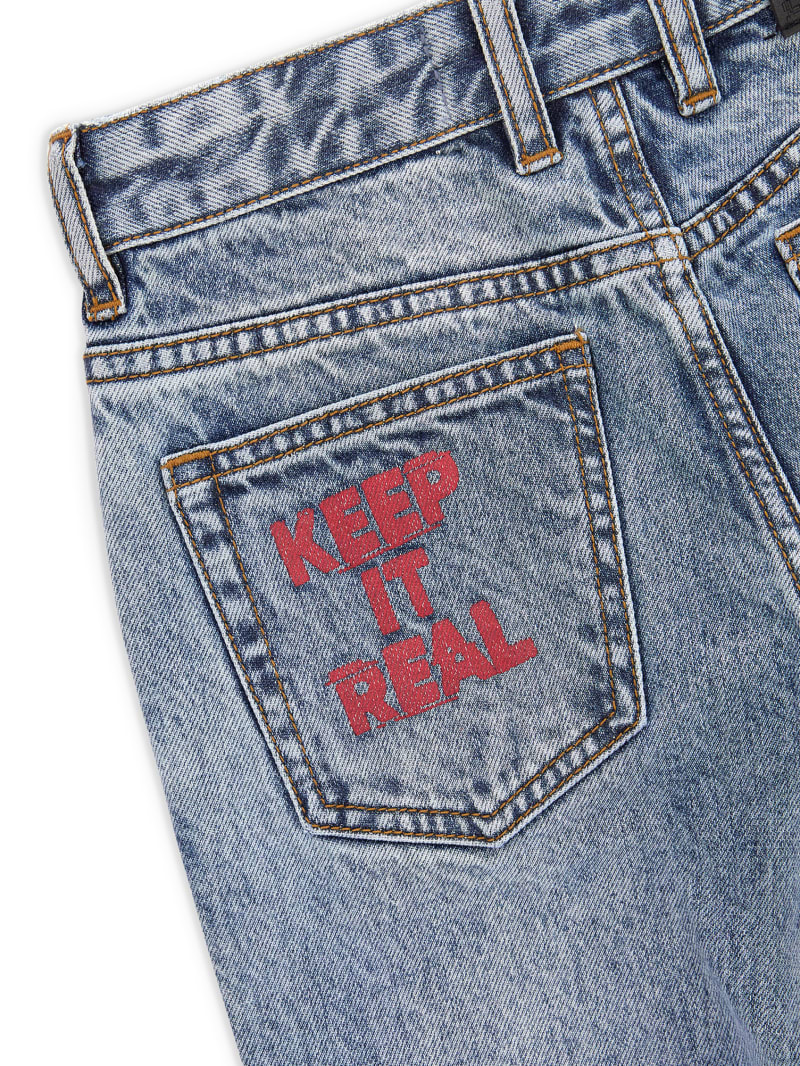 Graffiti Graphic Denim Jeans (Kids 7-16) | GUESS Canada