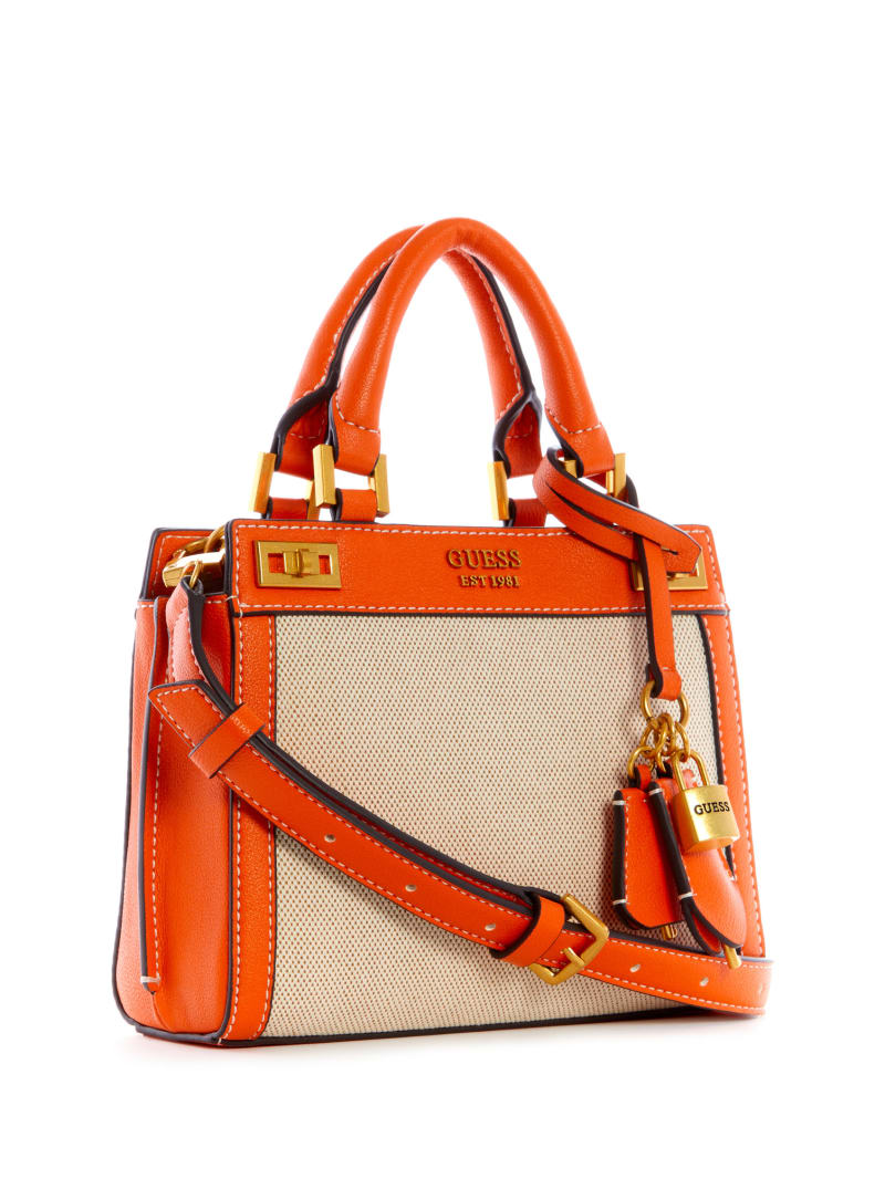 Guess orange handbag clearance