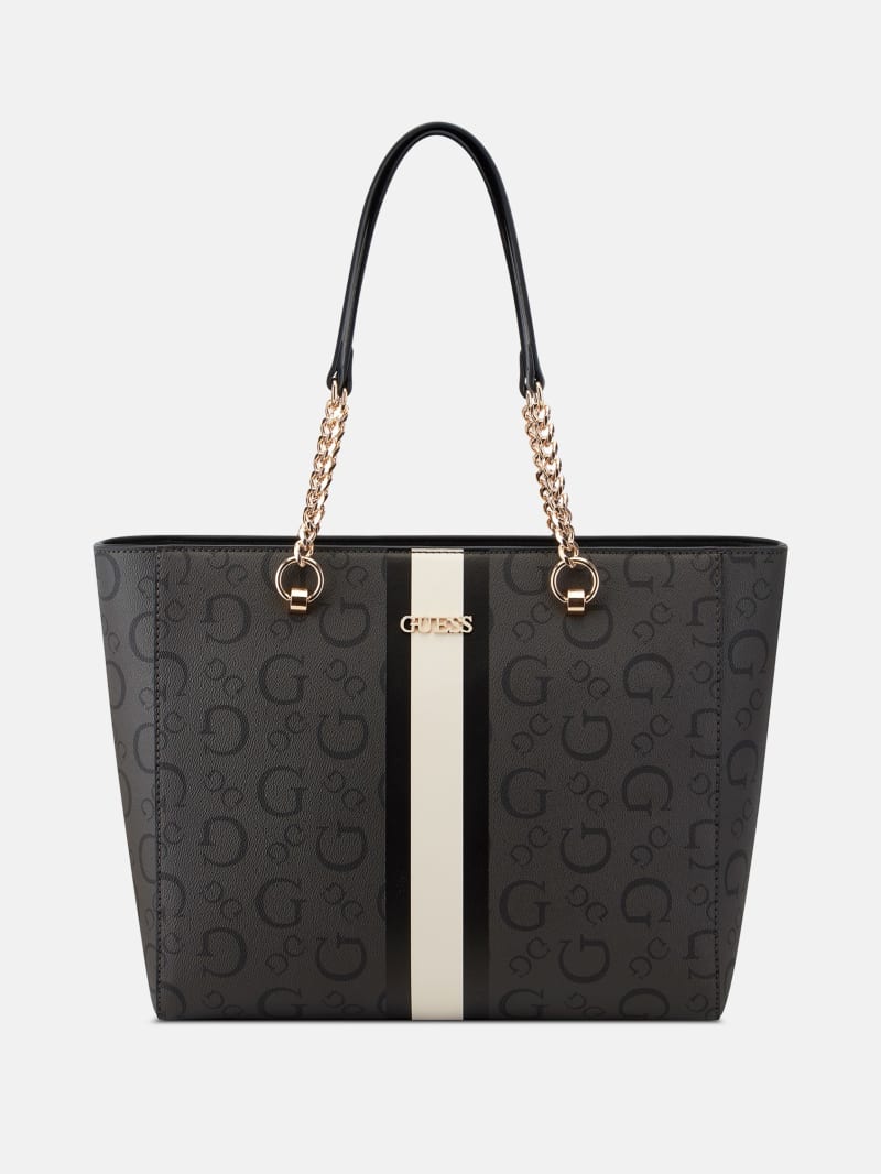 Brecken Logo Tote GUESS Factory