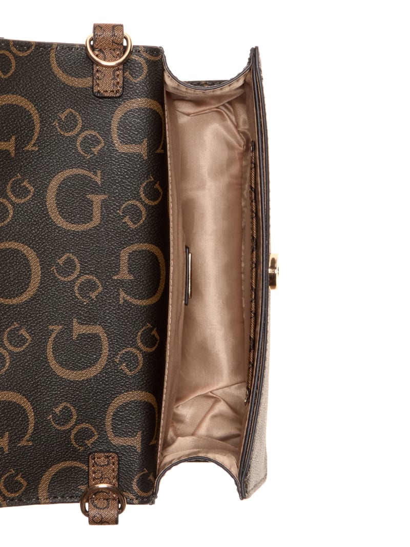 Eldoria Enlarged Logo Crossbody Shoulder Bag