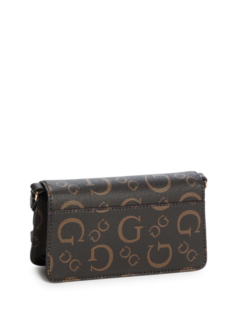 Eldoria Enlarged Logo Mini Crossbody | GUESS Factory Ca