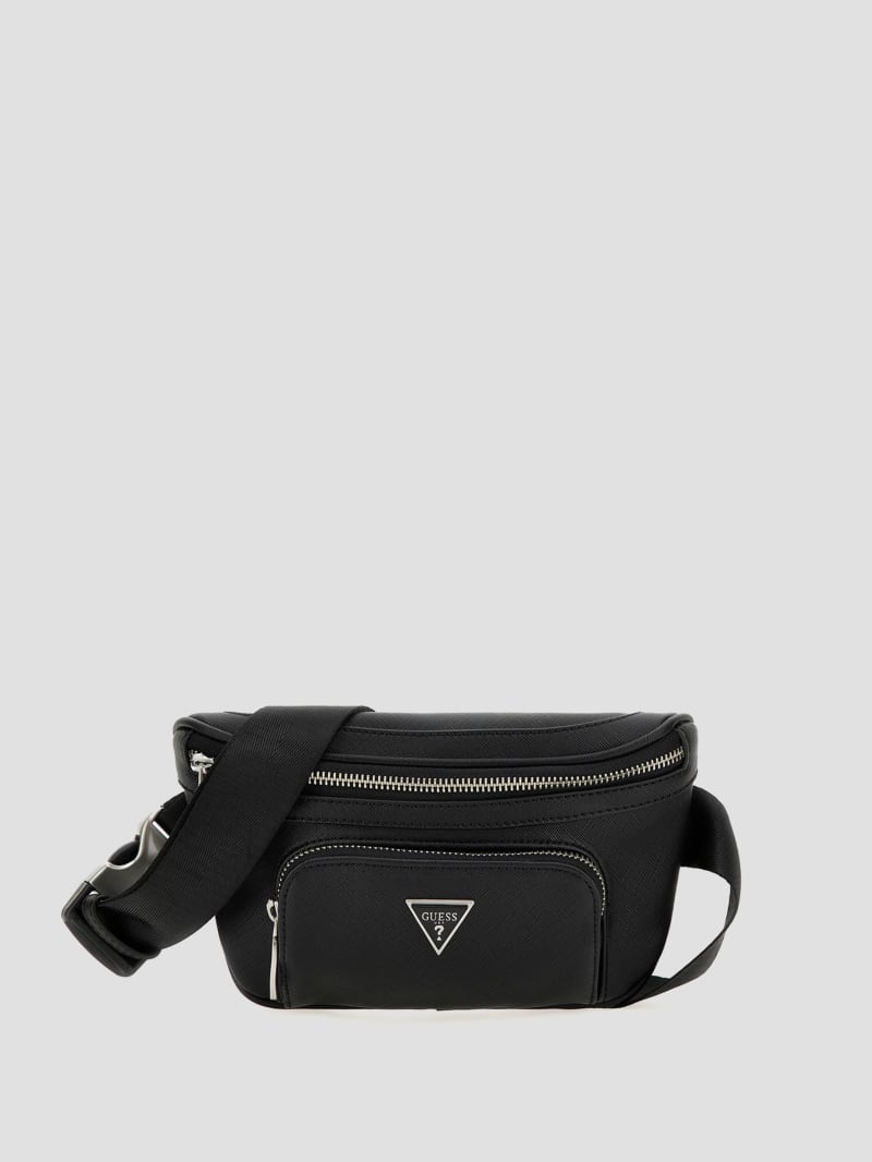 Prada Black nylon bumbag