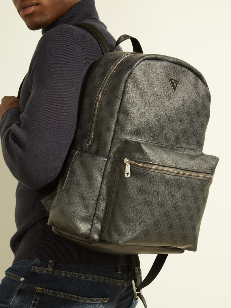 Guess men's leather backpack clearance