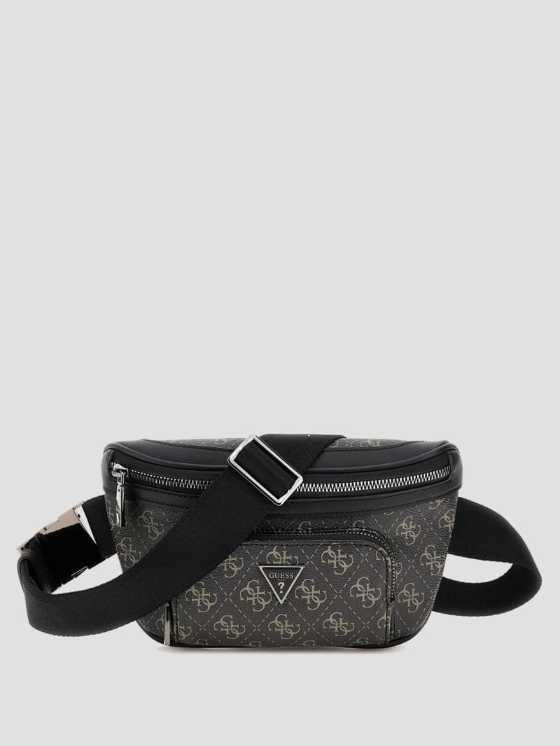 GUESS Vezzola Eco Compact Bum Bag Black One Size