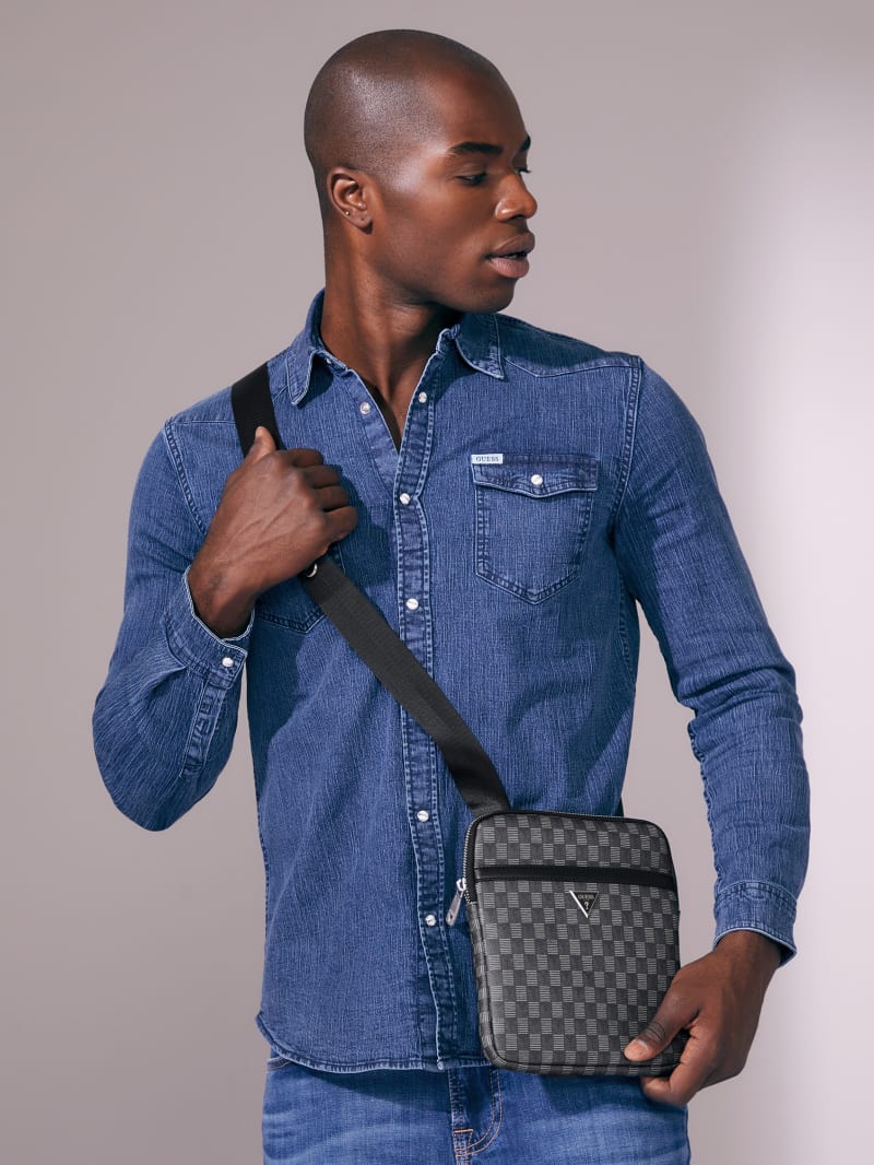 Crossbody Guess Originals Para Hombre