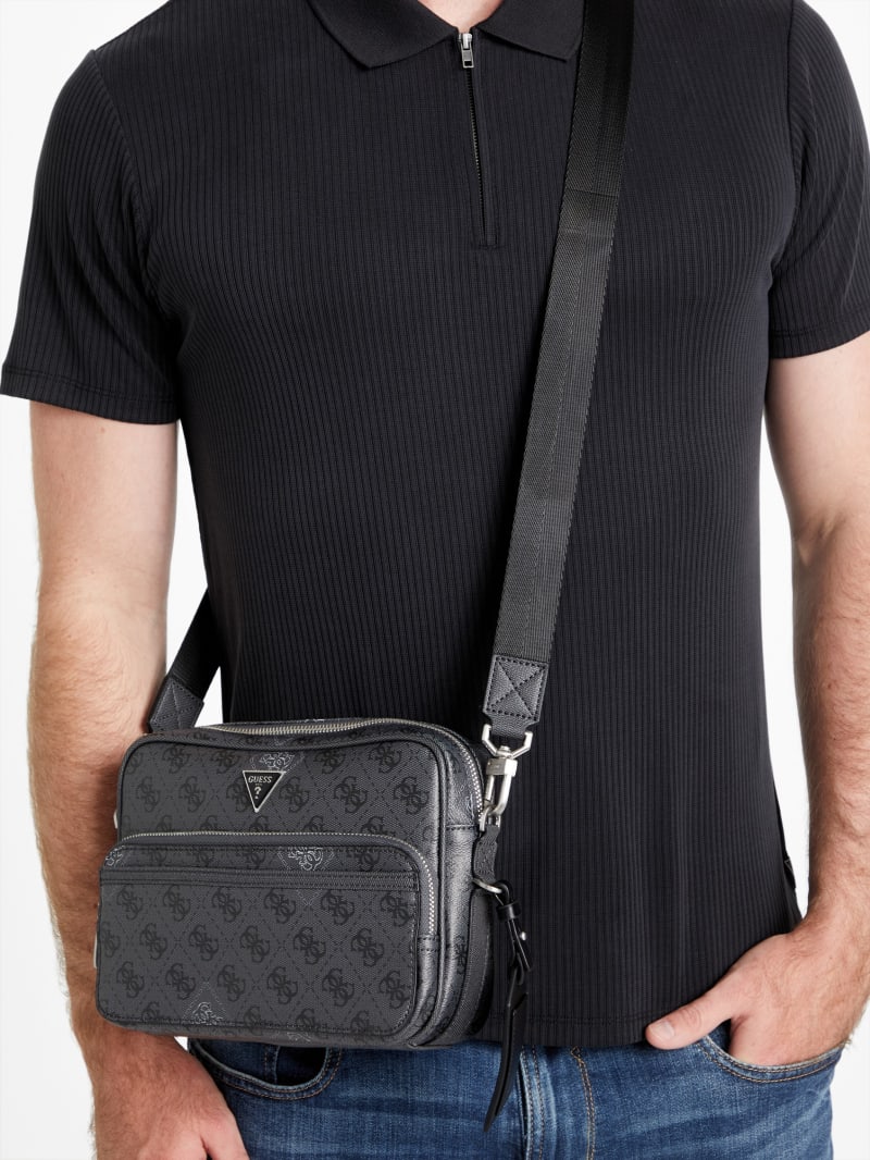 Milano Quattro G Double-Zip Crossbody