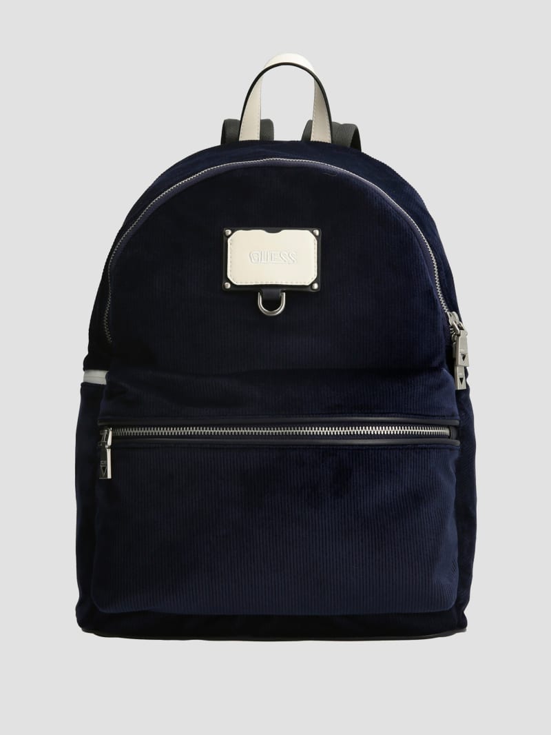 Corduroy backpack mini sale
