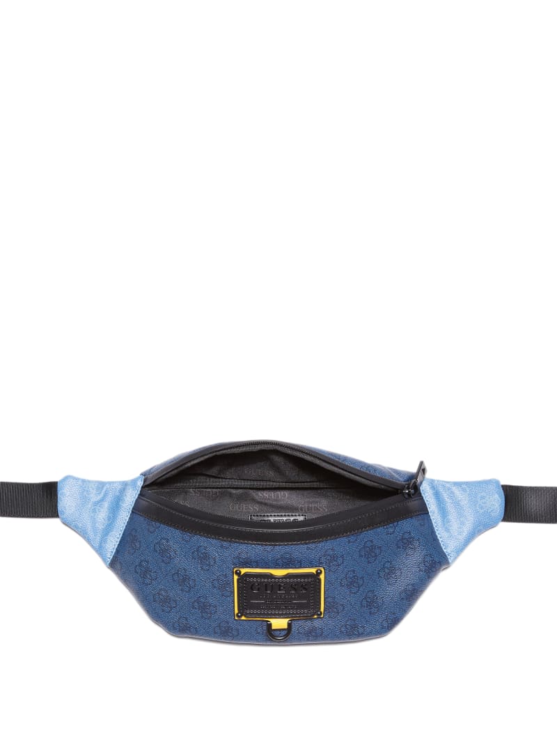 Guess denim fanny pack online