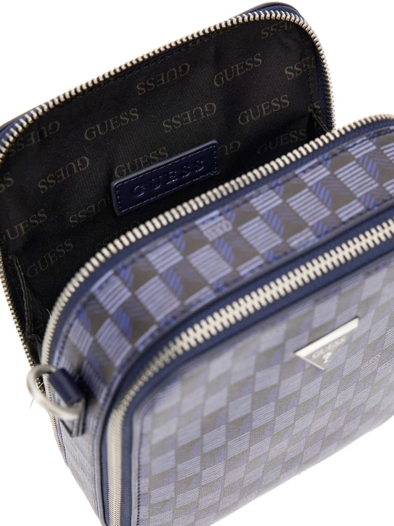 G Wave Double Zip Crossbody Bag GUESS Canada