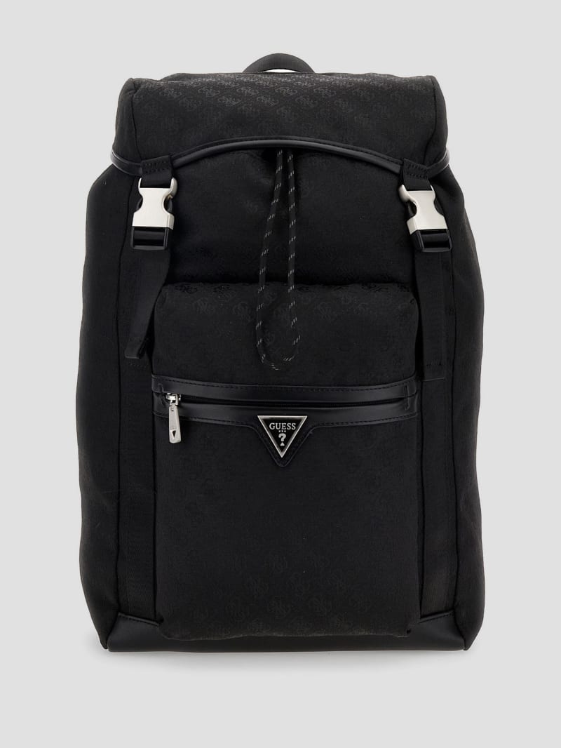 Vezzola Jacquard Backpack GUESS Canada