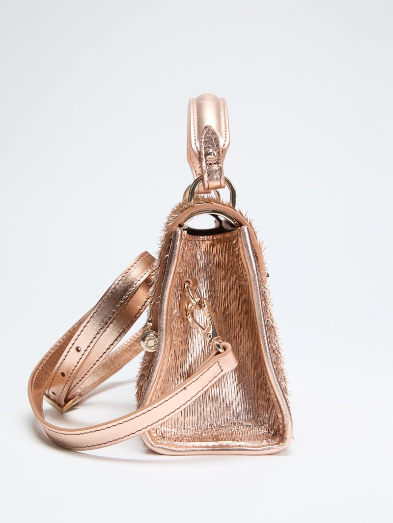 Alia Textured Satchel