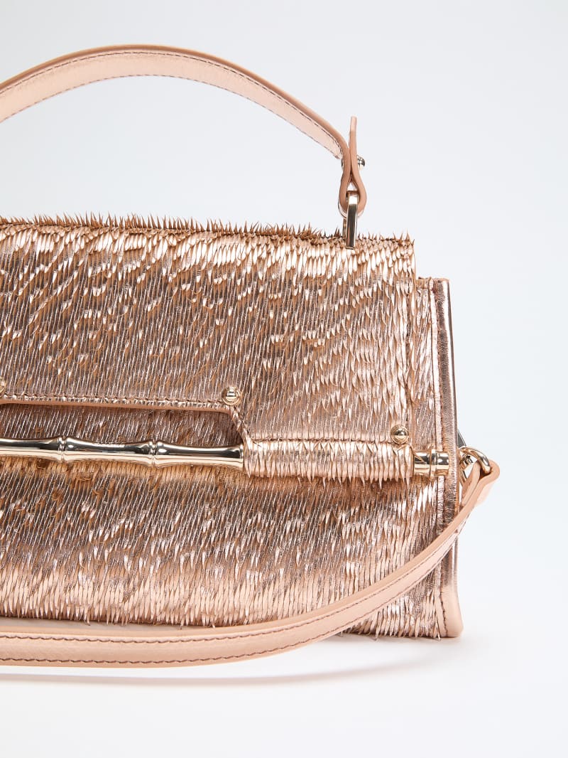 Alia Textured Satchel