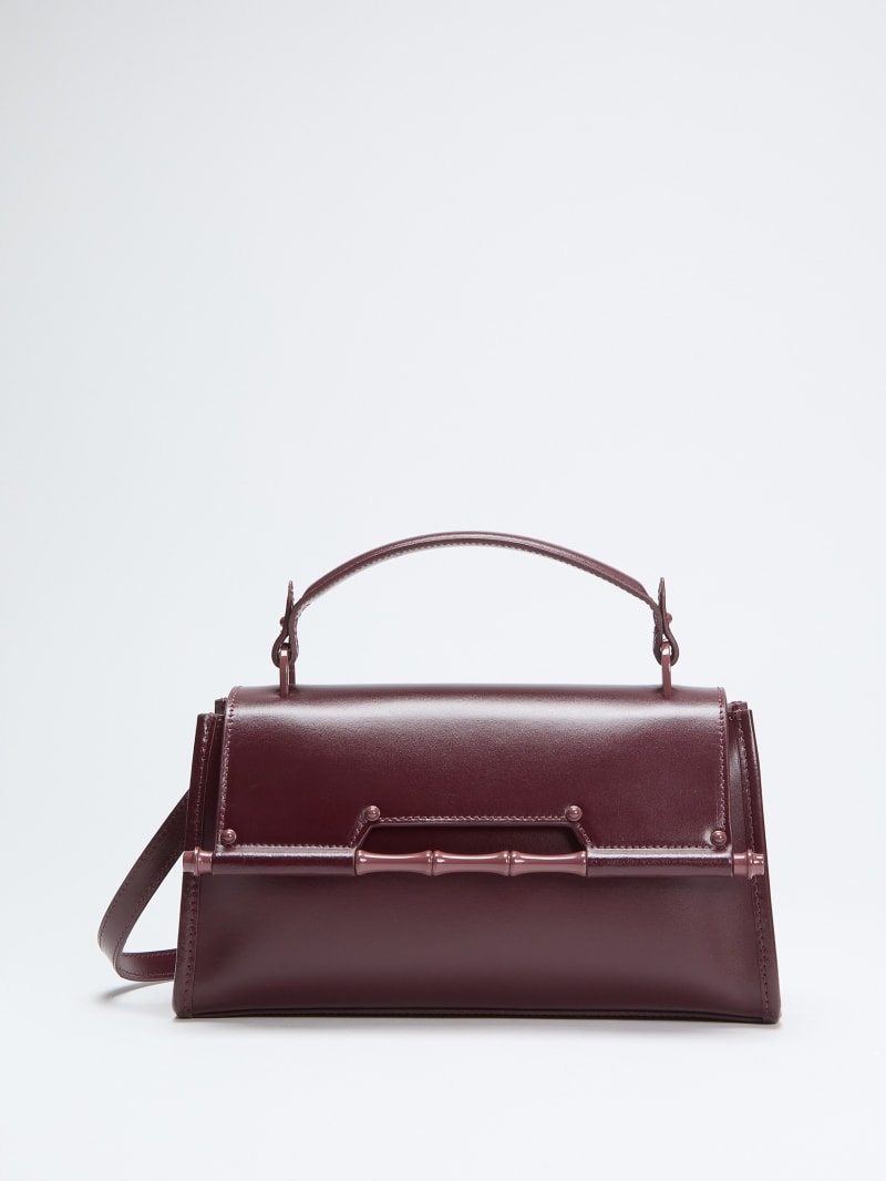 MARCIANO by GUESS® Iris Bamboo Leather Satchel