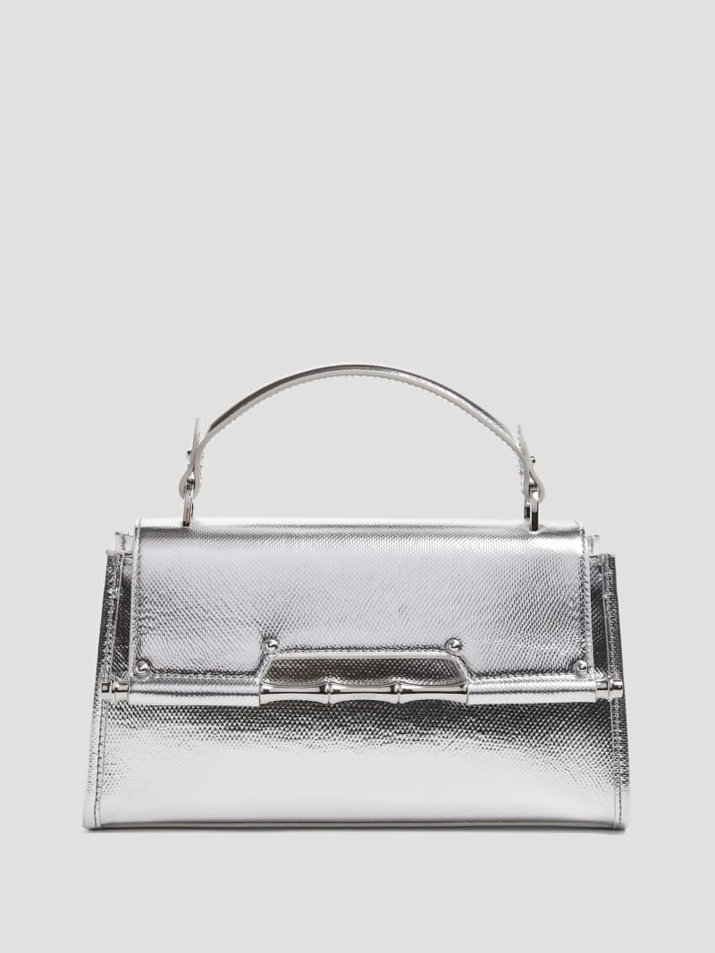 Guess metallic handbag discount