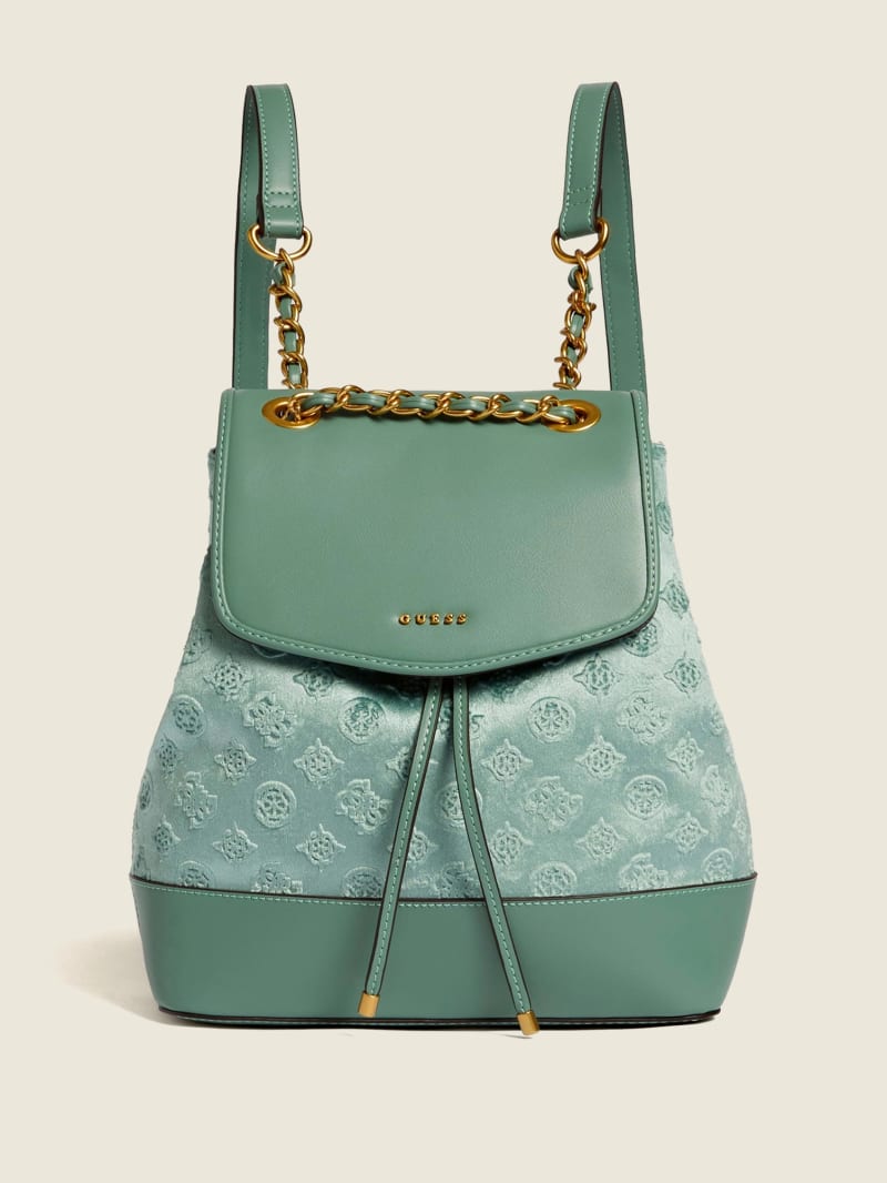 Guess backpack velvet clearance