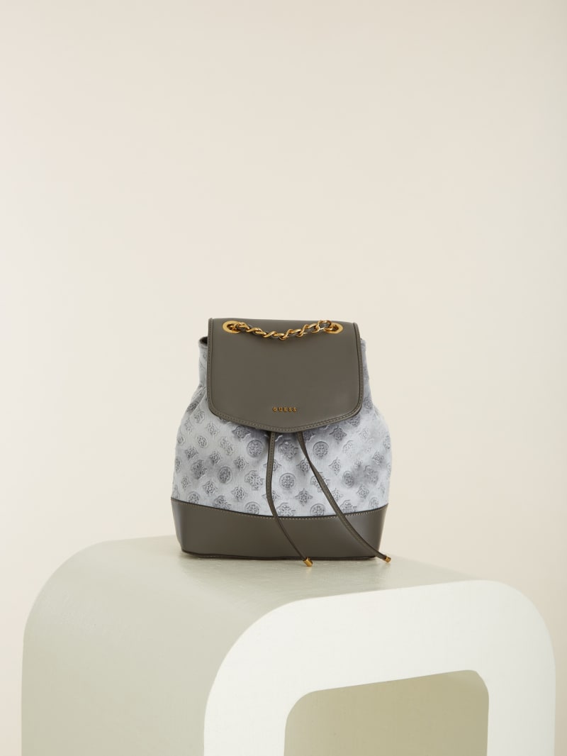 Guess backpack velvet clearance