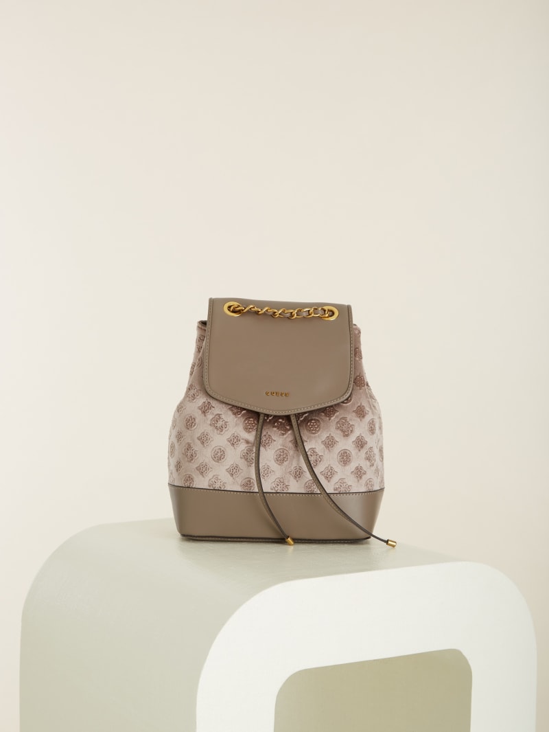 Kimi Velvet Backpack GUESS