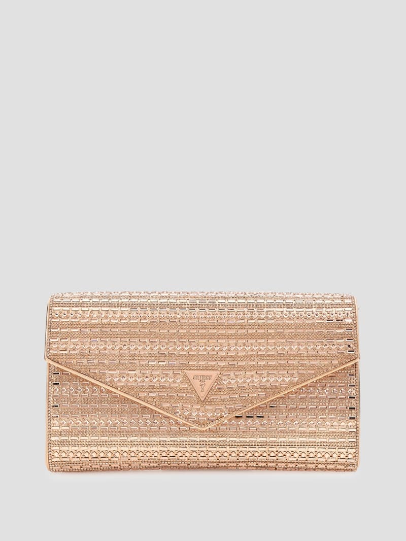 Guess rose gold wallet top