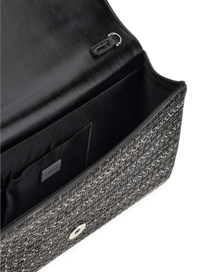 Dofy Crystal Baguette Bag GUESS