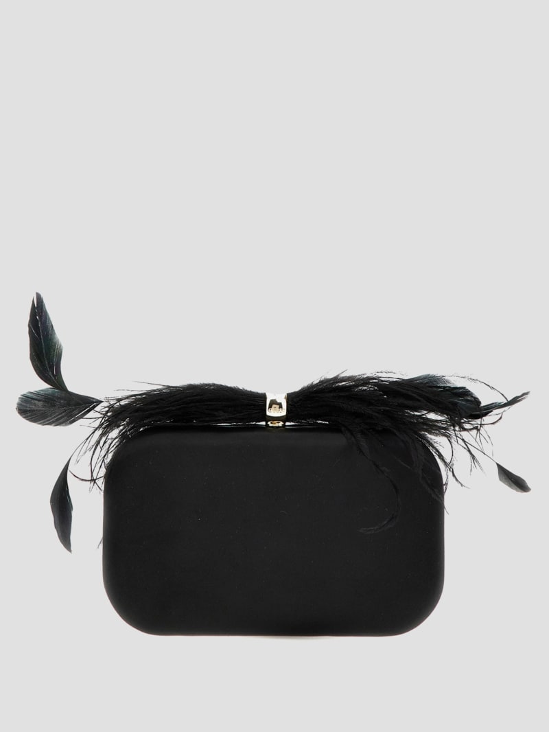 Guess black clutch on sale