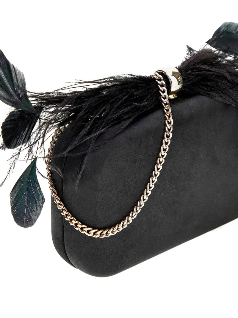 バッグ UND FEATHER LIKE CLUTCH BAG Special_Occasion_Bag_Feather_P