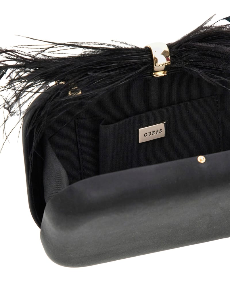 Guess black clutch purse shop