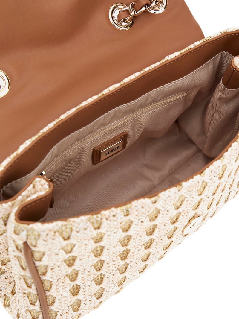 Guess Merrill Convertible Crossbody White One Size
