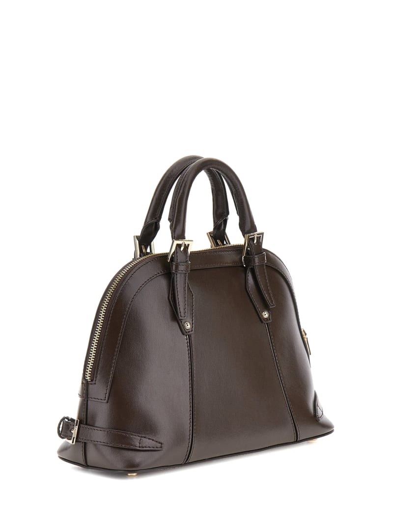 New Adele Luxe Leather Small Dome Satchel | Marciano