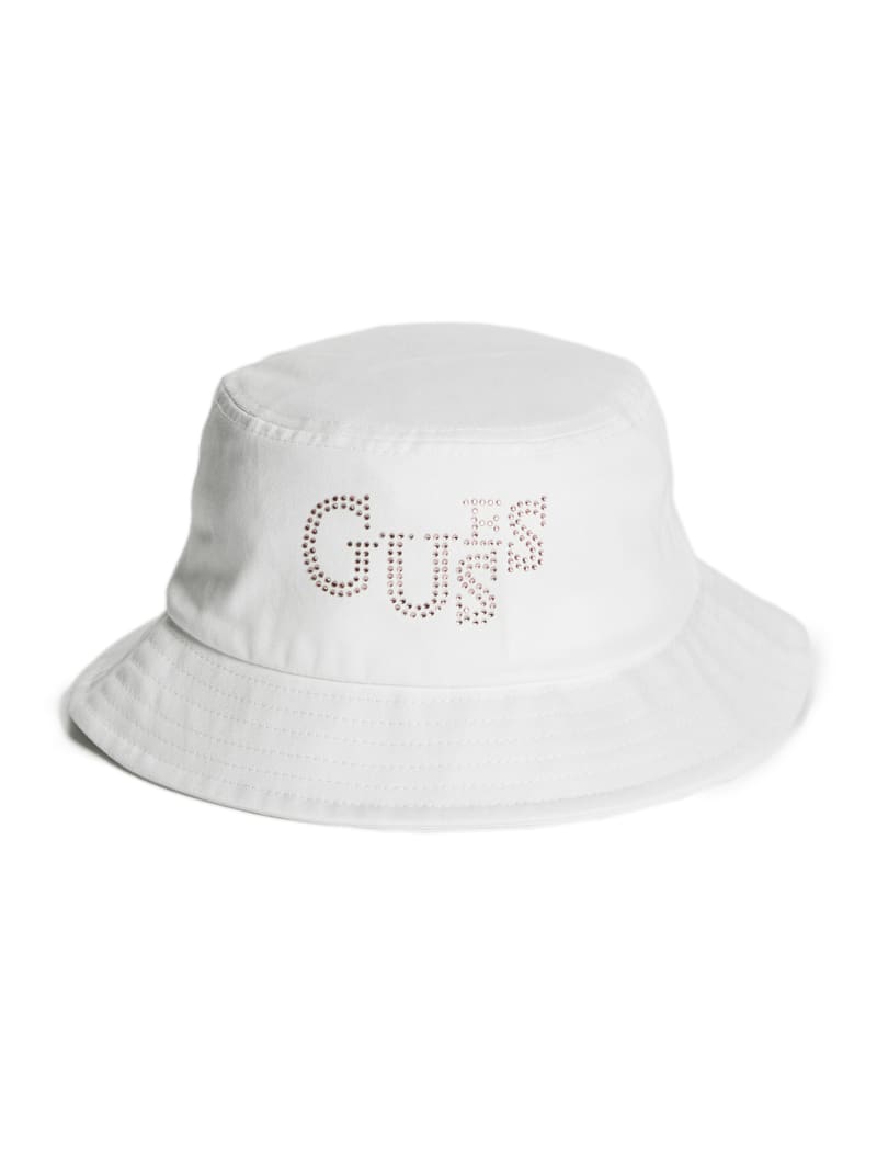 Rhinestone Logo Bucket Hat GUESS Factory
